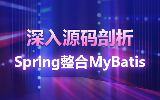 Spring整合MyBatis源码分析视频教程